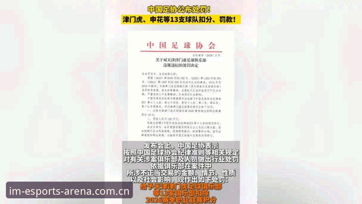Im电竞娱乐使用教程 中国足协第三批禁足名单深度解析:65人遭重罚,足球腐败链条全面曝光